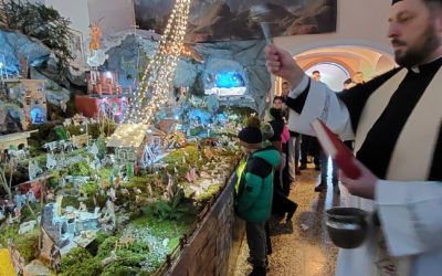 Blagoslov jaslic na Grabrovcu