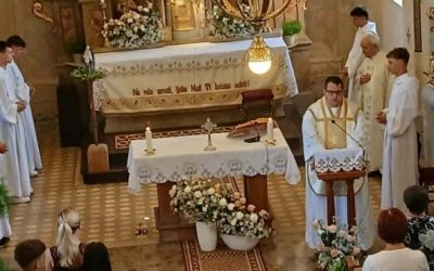 Sveta maša ob prazniku Marijinega vnebovzetja na Radovici